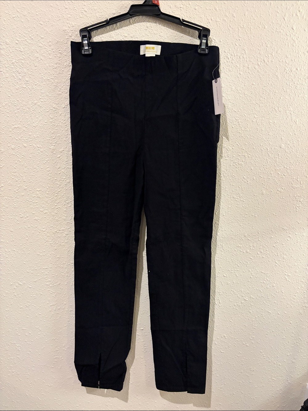 NWT by Anthropologie Slit-Front Ponte Pants S